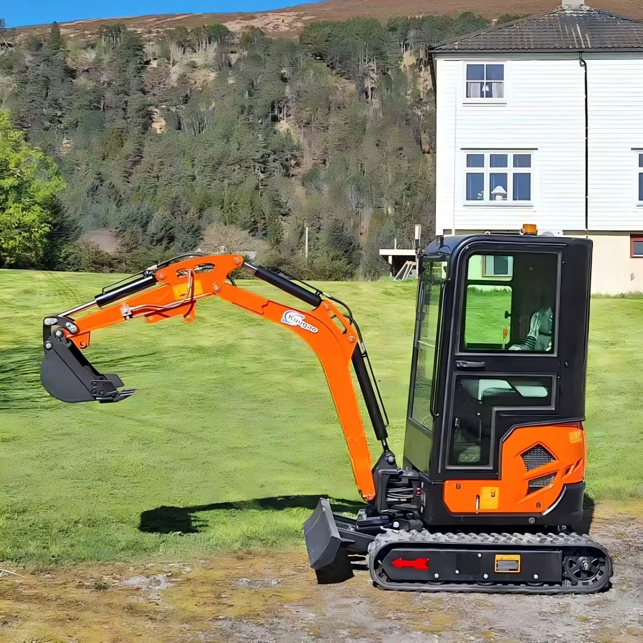 Agriculture Gardening Farming - 2 Ton Compact Mini Crawler Excavator