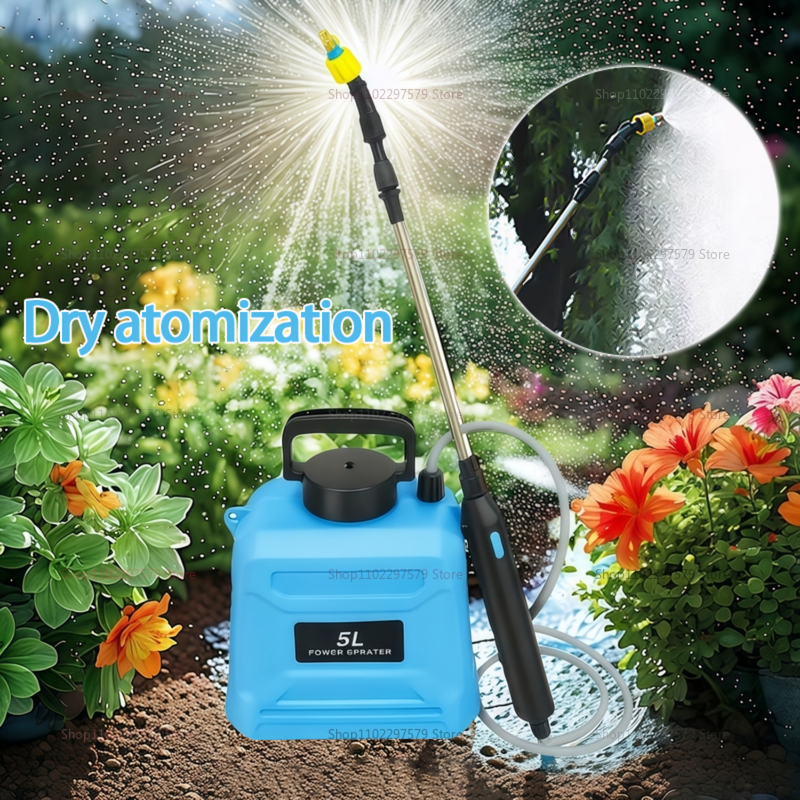 Agriculture Gardening Farming - 5-Liter Backpack Electric Agricultural Sprayer High