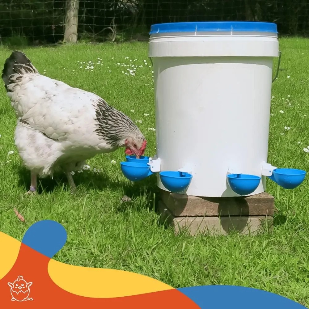 Chicken Nipple Drinker - 5PCS Poultry Kit Automatic Chicken Water