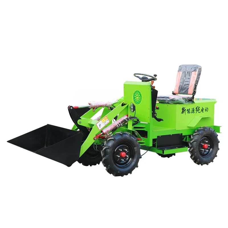 Small electric loader, four-wh - Organic Farming Of Agriculture 评论和价格