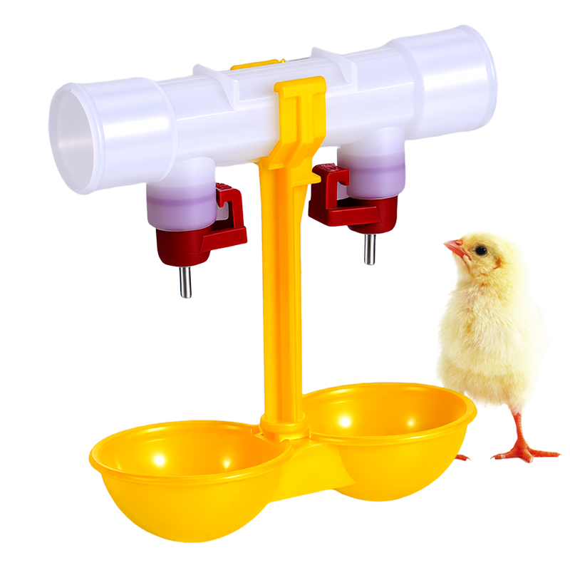 20Pcs Chicken Double Nipple Dr - Chicken Nipple Drinker 评论和价格