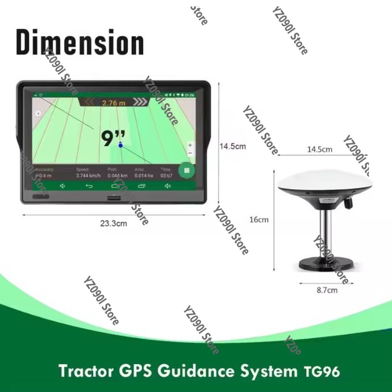 9 Inch Agricultural GPS Naviga - Agriculture Farming Work 评论和价格