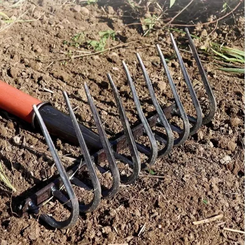 Ninetooth Nail Rake Multifunct - Agriculture Farming Work 评论和价格