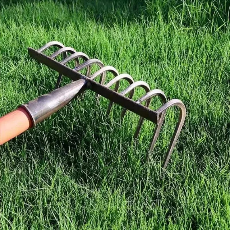 Ninetooth Nail Rake Multifunct - Agriculture Farming Work 评论和价格
