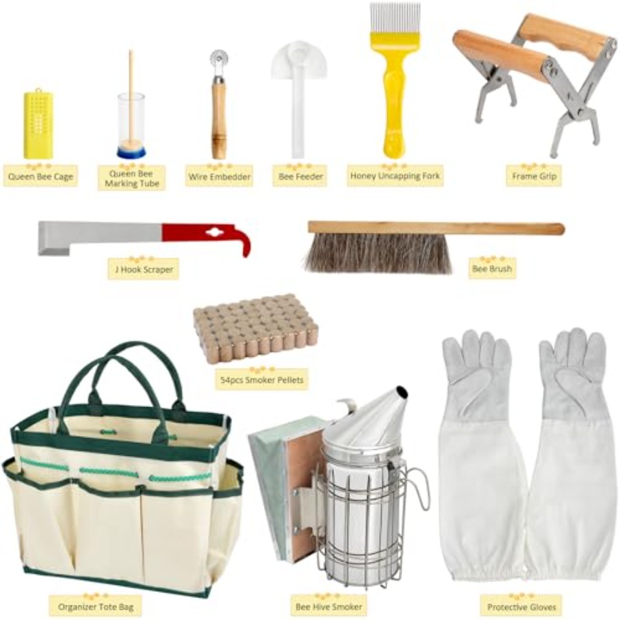 Blisstime 13pcs Bee Hives Star - Bee Smoker Tool 评论和价格