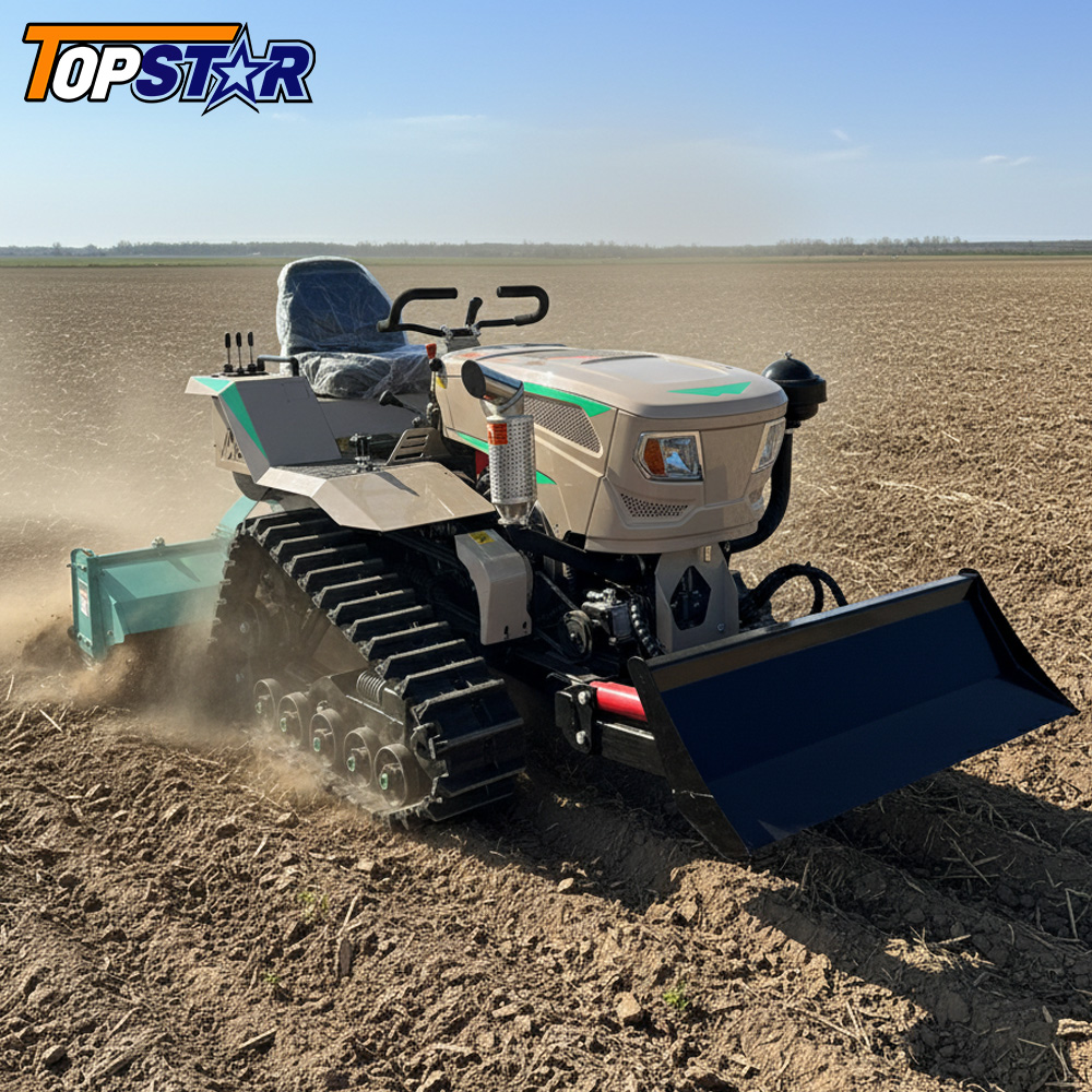 Agricultural Crawler Tractor 4 - Agriculture Farming Work 评论和价格