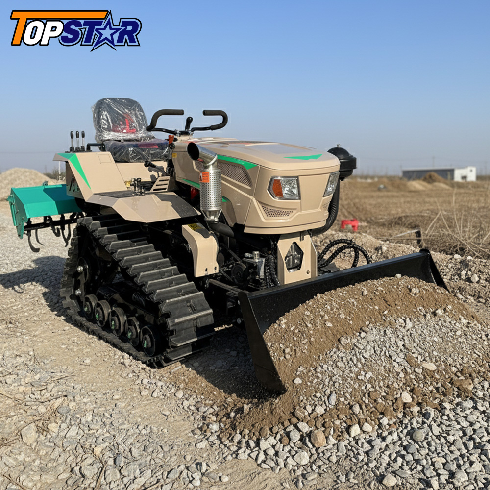 Agricultural Crawler Tractor 4 - Agriculture Farming Work 评论和价格
