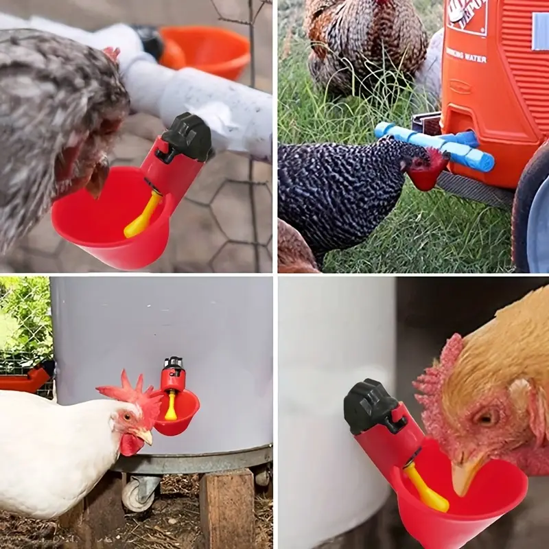 5/10/15Pcs Chicken Quail Hangi - Chicken Nipple Drinker 评论和价格
