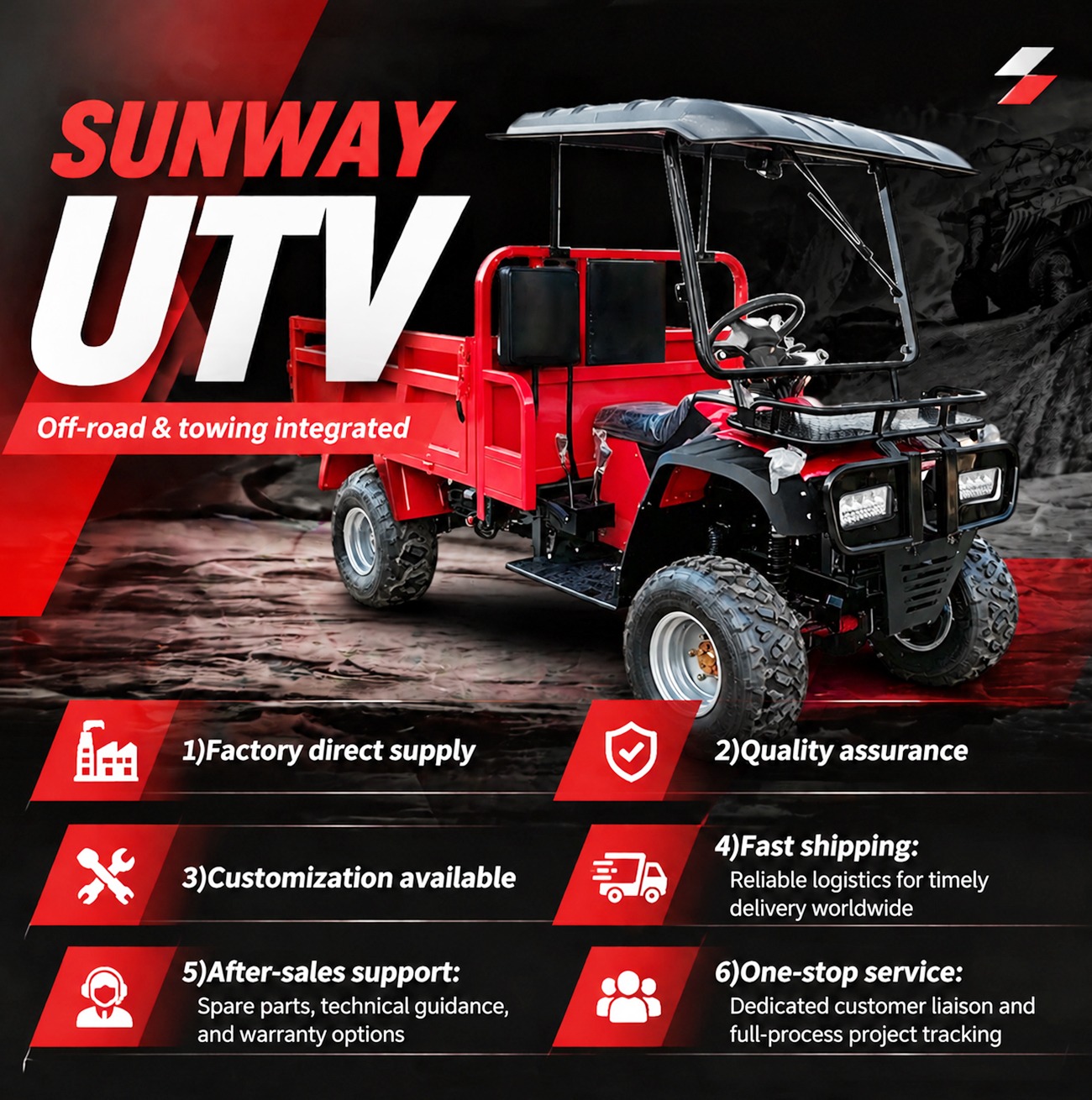 China Factory Four Wheel Drive - Agriculture Farming Work 评论和价格