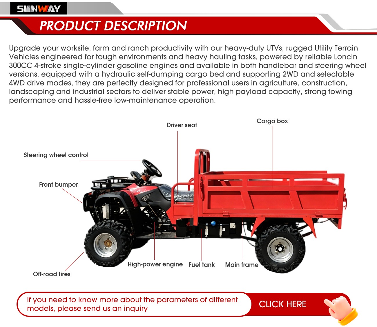 China Factory Four Wheel Drive - Agriculture Farming Work 评论和价格