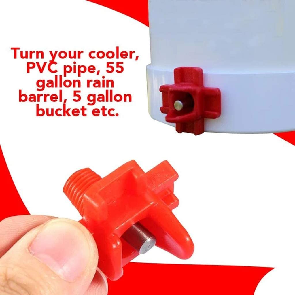A84X-30Pcs Horizontal Side Mou - Chicken Nipple Drinker 评论和价格