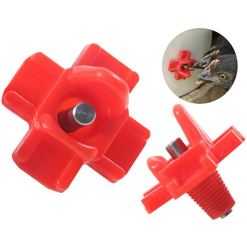 A84X-30Pcs Horizontal Side Mou - Chicken Nipple Drinker 评论和价格