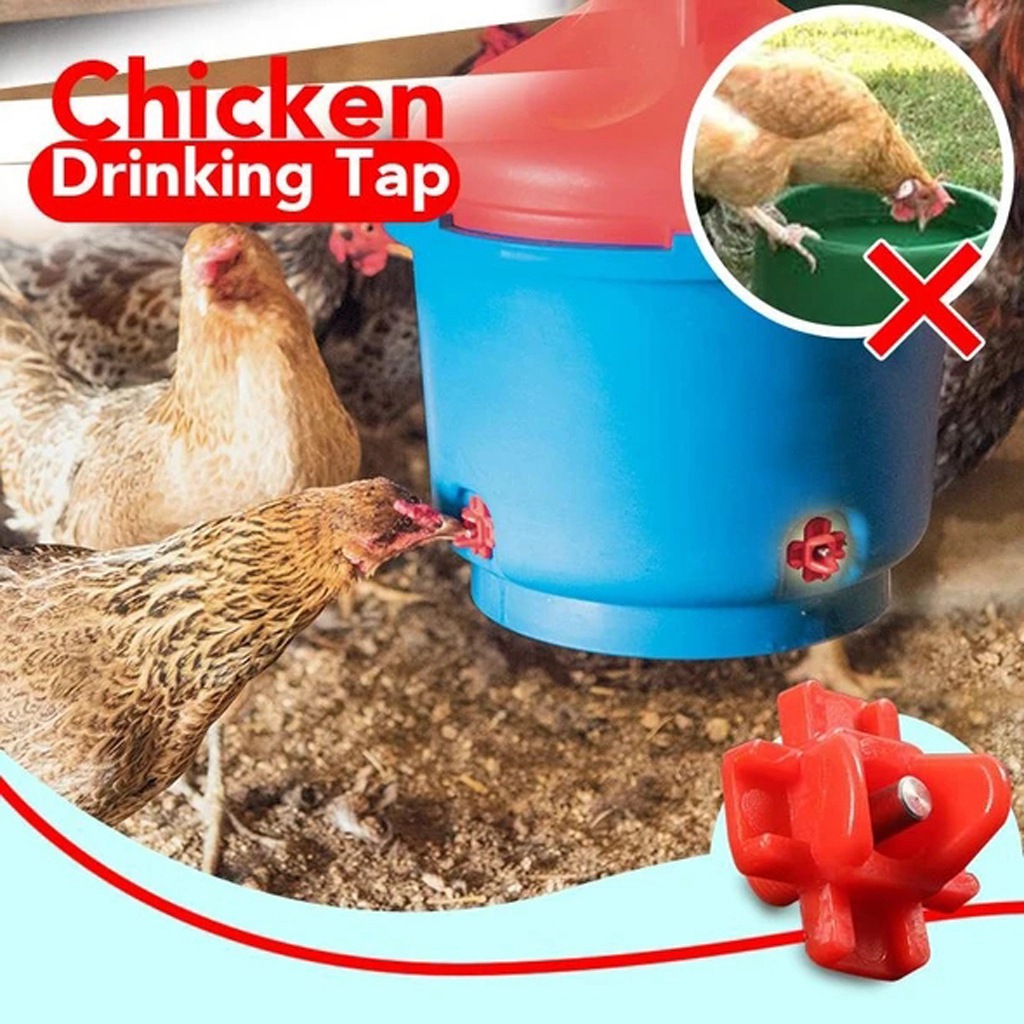 A84X-30Pcs Horizontal Side Mou - Chicken Nipple Drinker 评论和价格